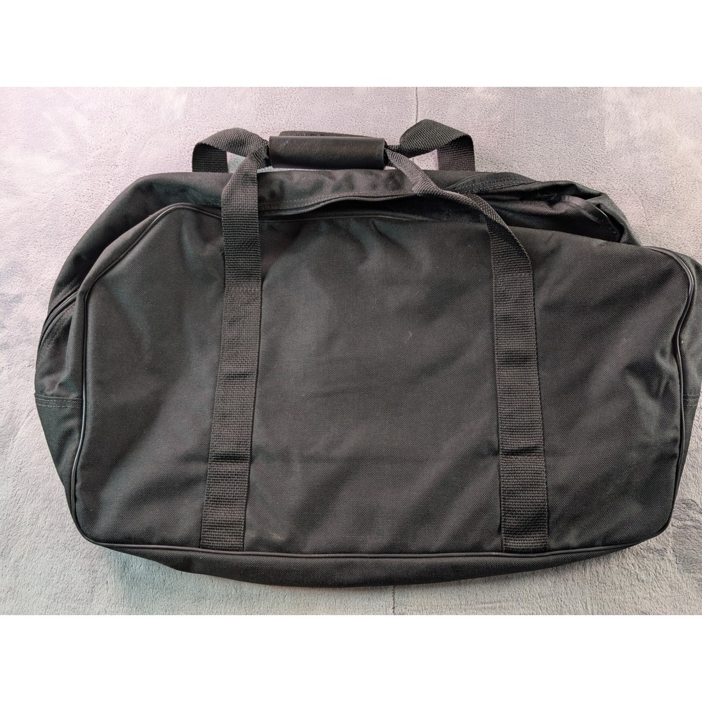 Honda Goldwing GL1500 Black Textile Duffel Bag Travel Luggage Carry On Bag - Picture 3 of 6